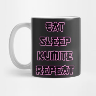 Eat Sleep Kumite Mug